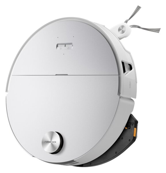 Прахосмукачка робот Roborock Saros 20 Sonic Complete, 65W, 36000 Pa, 228 мл/2.7 л, AdaptiLift 3.0, RetractSense LiDAR с Reactive AI 3.0, Автономия 190 мин, Бял