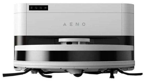 Прахосмукачка робот AENO ARC0006S, 4000Pa, 3000 mAh, 120 m2, Картографиране, Wi-Fi, Гласови команди, Автономия до 120 min, Бял