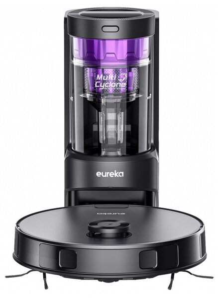 Прахосмукачка робот Eureka NER Е10S, 5200 mAh, 4000Pa, 2 л, 4 режима, LiDAR картографиране, Гласов контрол, Черен