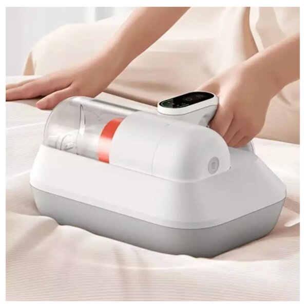 Прахосмукачка за акари и прах Xiaomi BHR8943EU Dust Mite Vacuum Cleaner Pro, 400W, 0.5 л, 3000/40000 rpm/min, 14 kPa, Cyclon, 4 степенна филтрация, LED дисплей, Бял