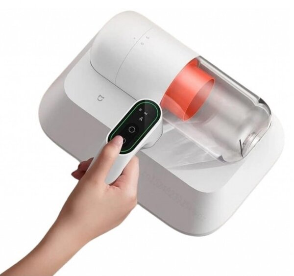 Прахосмукачка за акари и прах Xiaomi BHR8943EU Dust Mite Vacuum Cleaner Pro, 400W, 0.5 л, 3000/40000 rpm/min, 14 kPa, Cyclon, 4 степенна филтрация, LED дисплей, Бял