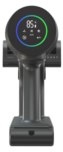 Вертикална прахосмукачка AENO SC2 ASC0002, 530W, 28 kPa, 800 мл, 4 нива, Сензорен LED панел, Миещ се MIF филтър, Сив