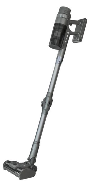 Вертикална прахосмукачка AENO SC2 ASC0002, 530W, 28 kPa, 800 мл, 4 нива, Сензорен LED панел, Миещ се MIF филтър, Сив