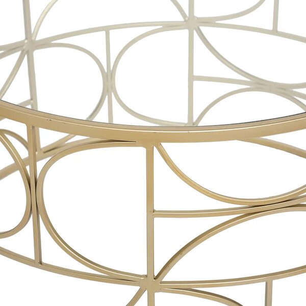 Холна маса atmosphera Artif Gold, 70 cm,Златен