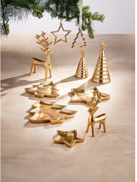 Метален декоративен поднос 24x23 cm Noelle Christmas Tree – Ladelle