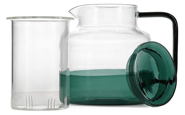 Зелен стъклен чайник 950 ml Liv – ONA