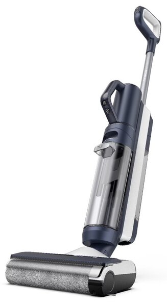 Вертикална прахосмукачка Tineco Floor One S5 Combo Plus, 22W, 0.45 л мръсна/0.5 л чиста/0.16 л прах, Wi-Fi, iLoop Smart Sensor, Самопочистване, Автономия 22 мин, До 90м2, Черен