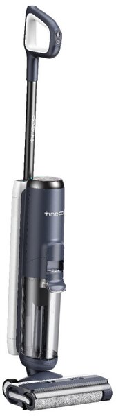 Вертикална прахосмукачка Tineco Floor One S5 Extreme, 220W, Сухо/Мокро, 0.72 л мръсна/0.8 л чиста, Wi-Fi, Автономия 35 мин, 90 м2, Wi-Fi, Дисплей, Черен