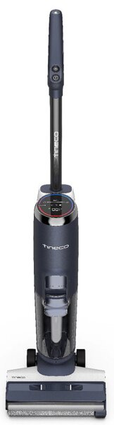 Вертикална прахосмукачка Tineco Floor One S5 Extreme, 220W, Сухо/Мокро, 0.72 л мръсна/0.8 л чиста, Wi-Fi, Автономия 35 мин, 90 м2, Wi-Fi, Дисплей, Черен