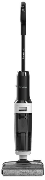 Вертикална прахосмукачка Tineco Floor One Switch S6 Stretch Plus 5в1, 21000 Pa, Сухо/Мокро, 0.72 л мръсна/0.8 л чиста, Wi-Fi, iLoop адаптивна мощност, Черен/бял