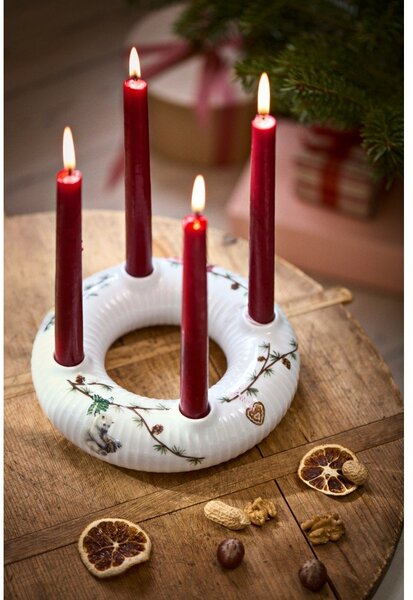 Порцеланов адвент свещник с коледен мотив Hammershøi Christmas – Kähler Design