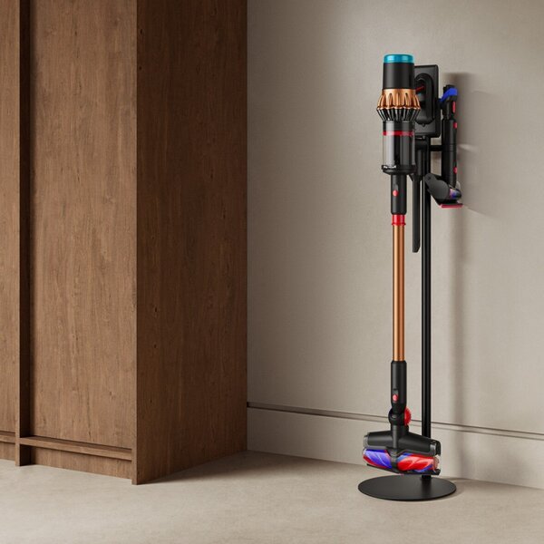 Вертикална прахосмукачка Dyson V16 Piston Animal Submarine 492969-01, 315AW, 900W, 1.3 л, 70 мин, CleanCompaktor™, Hyperdymium™, Wet/Dry, HEPA, LCD, Черен/мед