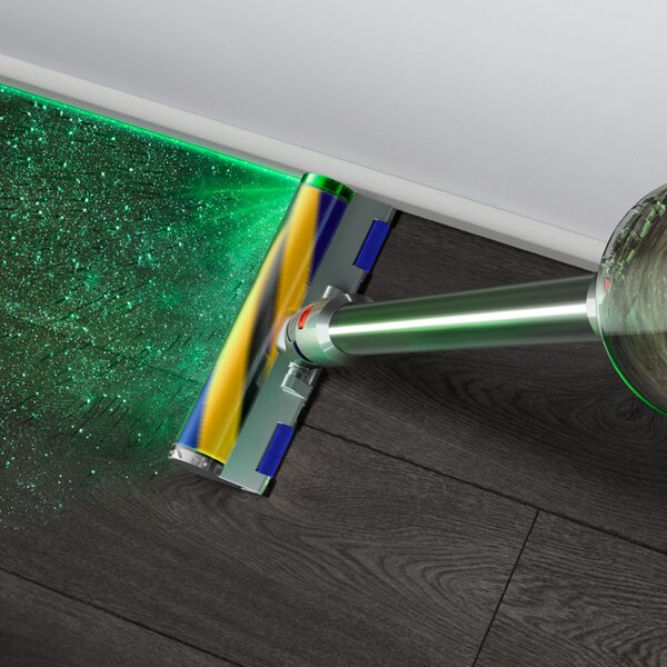 Вертикална прахосмукачка Dyson V15S Detect Submarine 448798-01, 660W, 0.77 л, 60 мин автономия, Сензори, 4 режима, LCD, Сив/син