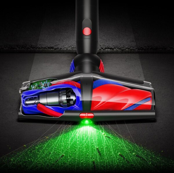 Вертикална прахосмукачка Dyson V16 Piston Animal Submarine 492969-01, 315AW, 900W, 1.3 л, 70 мин, CleanCompaktor™, Hyperdymium™, Wet/Dry, HEPA, LCD, Черен/мед