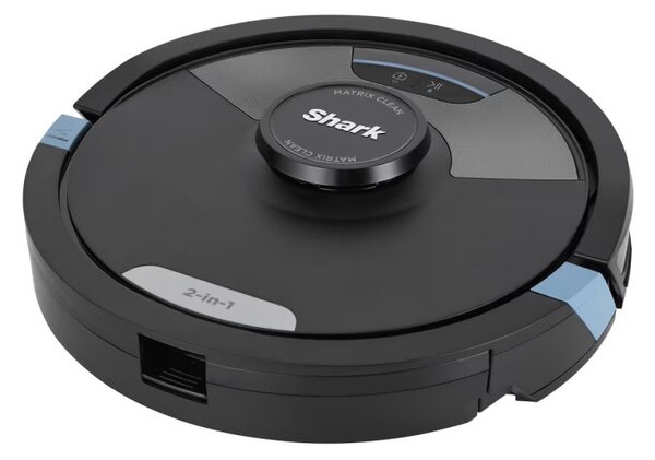 Прахосмукачка робот Shark Matrix Plus RV2620WDEU, 650 W, 0.3 л, 360 LiDAR, Автономия до 110 мин, Matrix Clean, Черен