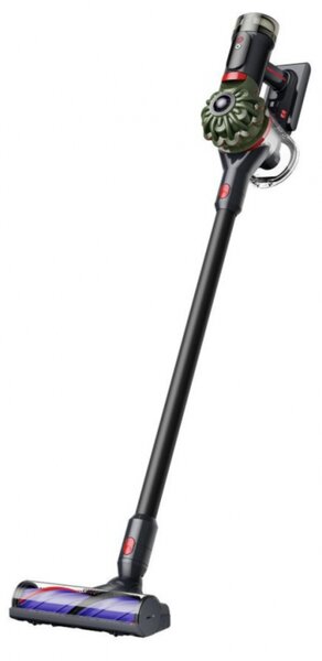 Вертикална прахосмукачка Dyson V8 Cyclone SV55 MAGn/Bk 226587-01, 150AW, 0.54 л, 3 режима, Без загуба на мощност, Хигиенично изпразване, Изцяло запечатана филтрация, Черен/магнезиев