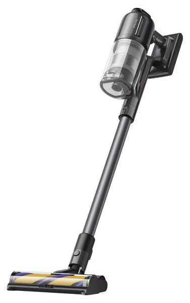 Вертикална прахосмукачка Dreame R20 Ultra AquaCycle VRV57F-AC, 200AW, 5 степени, 0.35/0.4/0.6 л, 90 мин, HEPA, LCD дисплей, Безчетков мотор, Черен