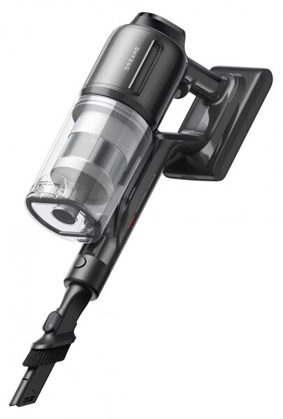 Вертикална прахосмукачка Dreame R20 Ultra AquaCycle VRV57F-AC, 200AW, 5 степени, 0.35/0.4/0.6 л, 90 мин, HEPA, LCD дисплей, Безчетков мотор, Черен