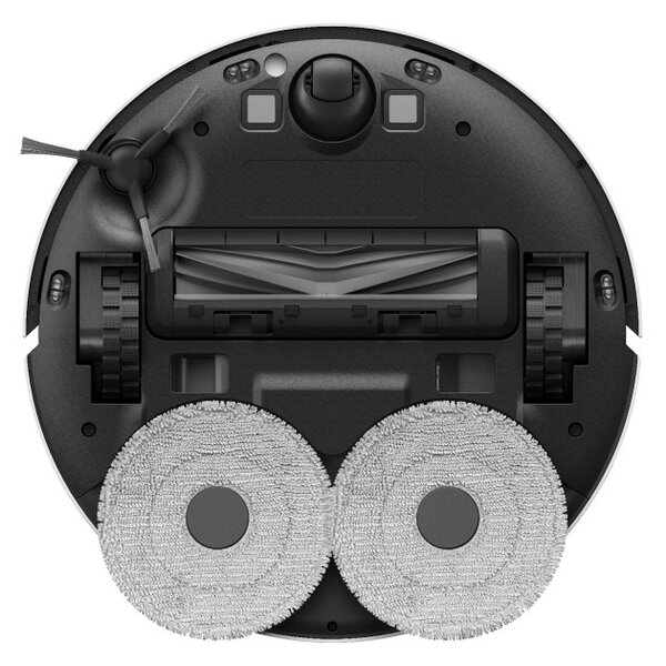 Прахосмукачка робот Dreame L10s Plus RLL42SD, 7000 Pa, 5200 mAh, 60W, До 145 м2, Станция за зареждане и автоматично изпразване, Автономия 155 мин, Бял