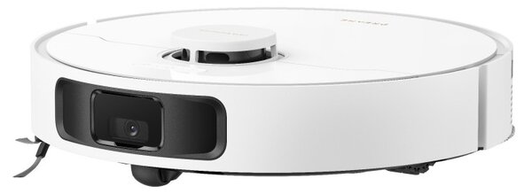 Прахосмукачка робот Dreame L10s Plus RLL42SD, 7000 Pa, 5200 mAh, 60W, До 145 м2, Станция за зареждане и автоматично изпразване, Автономия 155 мин, Бял