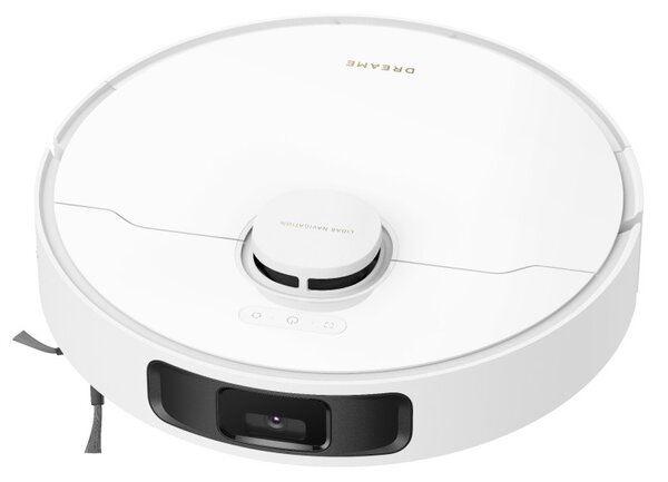 Прахосмукачка робот Dreame L10s Plus RLL42SD, 7000 Pa, 5200 mAh, 60W, До 145 м2, Станция за зареждане и автоматично изпразване, Автономия 155 мин, Бял