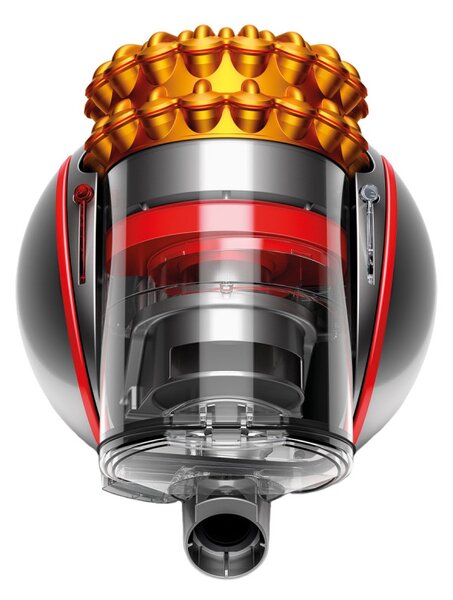 Прахосмукачка без торба Dyson Cinetic Big Ball Multi Floor 2 230278-01, 700W, 170AW, 0.8 л, Radial Root Cyclone, Автоматично изправяне при преобръщане, Никел/жълт