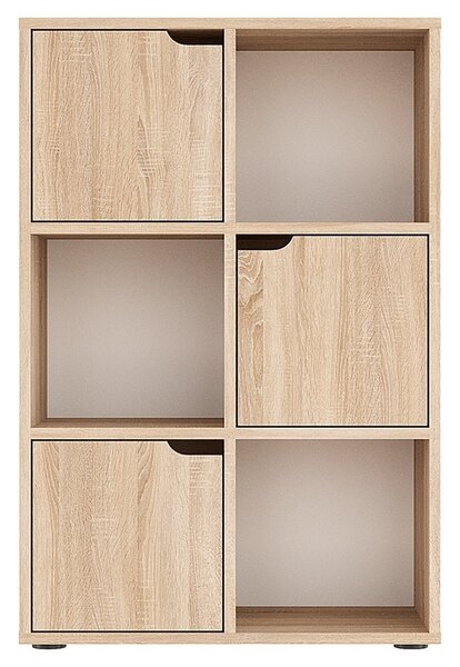 Книжна лавица Bookel Pako World Sonoma 59,5 x 27,5 x 89 см