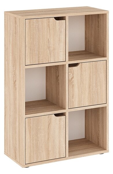 Книжна лавица Bookel Pako World Sonoma 59,5 x 27,5 x 89 см