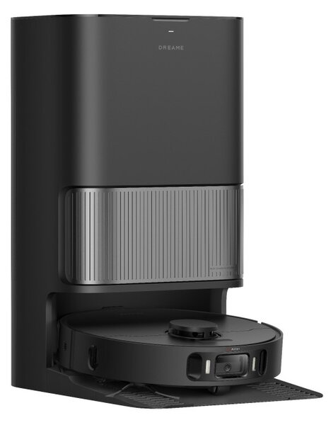 Прахосмукачка робот Dreame L40 Ultra AE RLL77SE_BK, 19000 Pa, 5200 mAh, 60W, До 168 м2, Станция за зареждане и автоматично изпразване, Автономия 180 мин, Черен