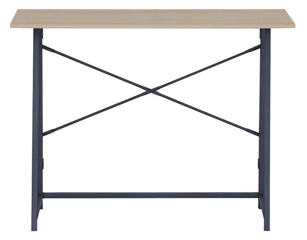 Сгъваемо бюро, Siklo, черно, 46x100x75,5 см