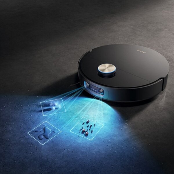 Прахосмукачка робот Dreame X60 Ultra RLX86DE, 35000 Pa, 180 мин, 0.2 л, VersaLift, OmniSight AI, Автоматично дозиране и самопочистване, Гласови команди, Черен