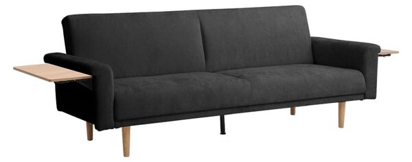 Диван, Flexo, антрацит, 84,5x220x82 см