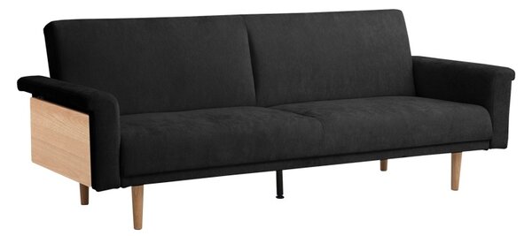 Диван, Flexo, антрацит, 84,5x220x82 см