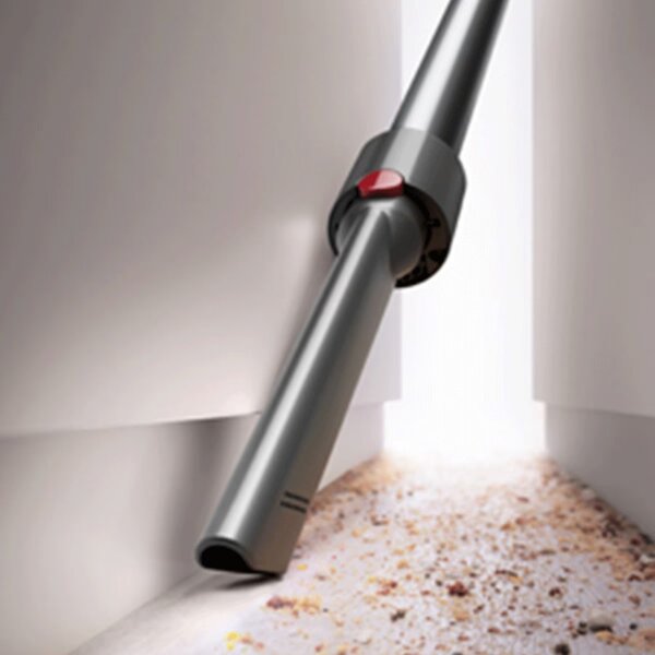 Вертикална прахосмукачка Dyson V8 Absolute SV25 476547-01, 115AW, 0.54 л, 3 режима, Без загуба на мощност, Хигиенично изпразване, Изцяло запечатана филтрация, Сребрист/Оранжев
