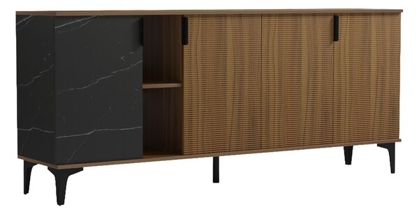 Комод, Riba, орех, 40x180x78 см