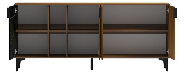 Комод, Riba, орех, 40x180x78 см