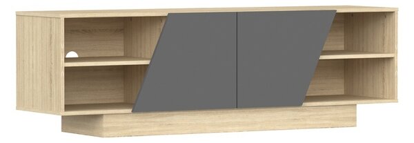 ТВ шкаф, Stevie, сив, 40x160x50 см