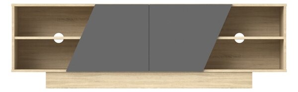 ТВ шкаф, Stevie, сив, 40x160x50 см