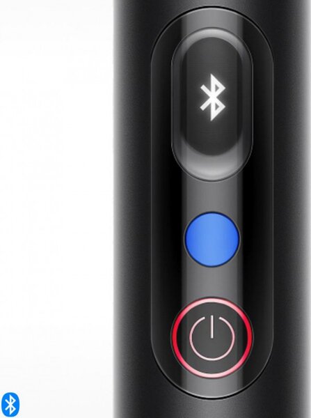 Вертикална прахосмукачка Dyson PencilVac Fluffycones 492689-01, 55 AW, 30 мин, 80 мл, 140000 Hyperdymium™, Ултратънък дизайн, LED осветление, Черен