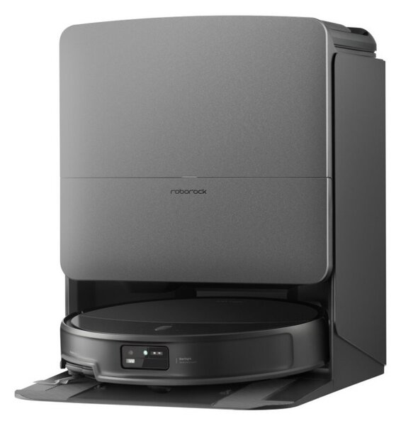 Прахосмукачка робот Roborock Saros 20 Complete Black, 65W, 36000 Pa, 259 мл/2.5 л, AdaptiLift 3.0, Сухо и мокро почистване, StarSight 2.0, 200 мин автономност, Черен
