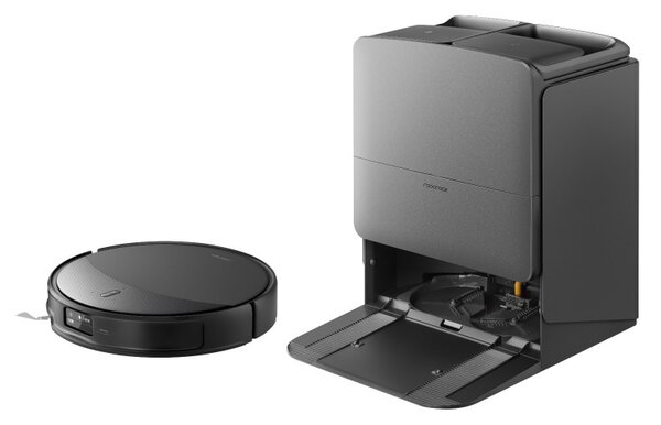 Прахосмукачка робот Roborock Saros 20 Complete Black, 65W, 36000 Pa, 259 мл/2.5 л, AdaptiLift 3.0, Сухо и мокро почистване, StarSight 2.0, 200 мин автономност, Черен