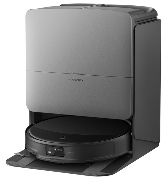 Прахосмукачка робот Roborock Saros 20 Black, 65W, 36000 Pa, 259 мл/2.5 л, AdaptiLift 3.0, Сухо и мокро почистване, StarSight 2.0, 200 мин автономност, Черен
