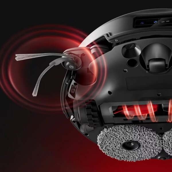 Прахосмукачка робот Roborock Saros 20 Black, 65W, 36000 Pa, 259 мл/2.5 л, AdaptiLift 3.0, Сухо и мокро почистване, StarSight 2.0, 200 мин автономност, Черен