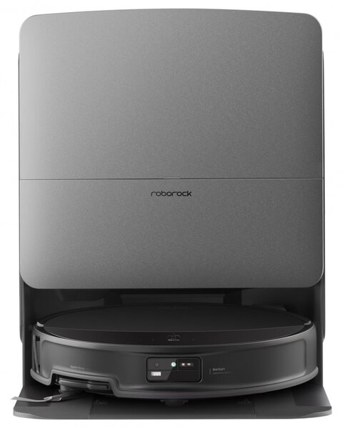 Прахосмукачка робот Roborock Saros 20 Black, 65W, 36000 Pa, 259 мл/2.5 л, AdaptiLift 3.0, Сухо и мокро почистване, StarSight 2.0, 200 мин автономност, Черен