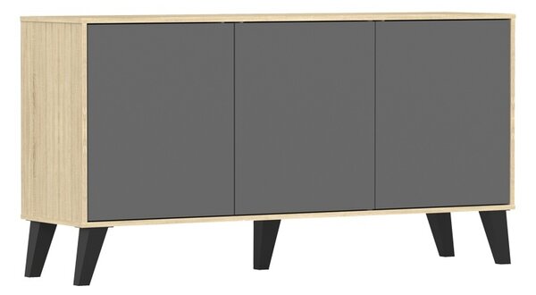 Буфет, Billie, антрацит, 40x149x77 см