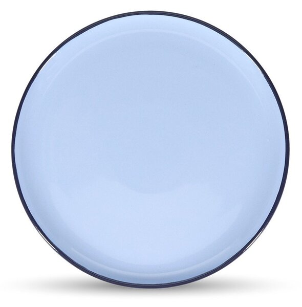 Синя глинена чиния ø 26 cm Duo – ONA