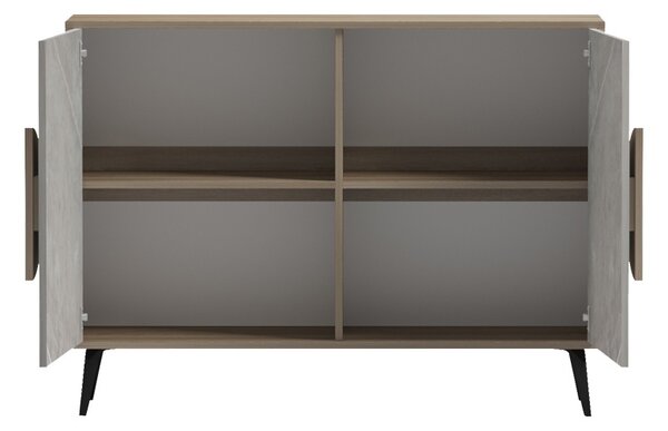Бюфет, Gora, сонома, 35.5x110x82 см