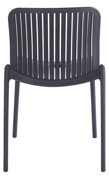 Стифиращ се градински стол, Teragi, антрацит, 43.5x58x82 см