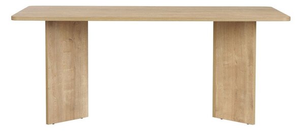 Трапезна маса от декор от дъб 90x180 cm Linza – Kalune Design