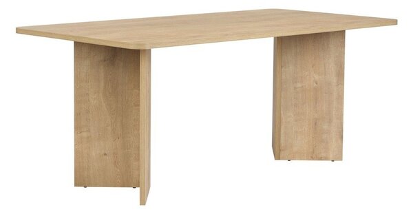 Трапезна маса от декор от дъб 90x180 cm Linza – Kalune Design